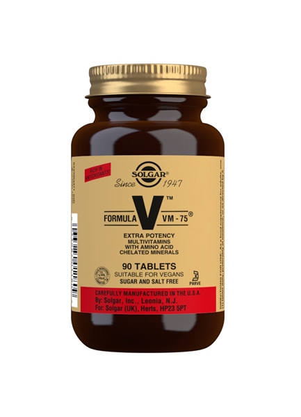 Solgar - VM-75  Multivitamins (90 Tabs)